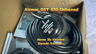 UNBOXED Garmin Airmar DST810 Smart Nema Thruhull Transducer Distance Speed Temperature [upl. by Nasah662]