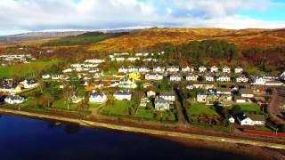 Corpach Drone Fort William 13th Feb 2016 [upl. by Kiker]