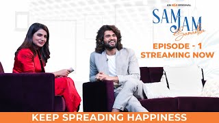 Sam Jam Episode 1 Streaming Now  Samantha Akkineni  Vijay Deverakonda  An AHA Original [upl. by Regdirb756]