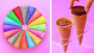 Top Amazing Satisfying Rainbow Cake Decorating Compilation  So Yummy Chocolate Cake Tutorials [upl. by Orpheus64]