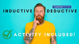 Introduction to Inductive and Deductive Reasoning Includes Activity [upl. by Ahsirtak]