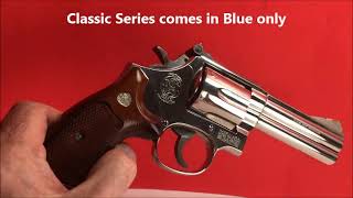 SampW Model 586 No Dash 357 Magnum Factory Rare Nickel Finish [upl. by Schulman]