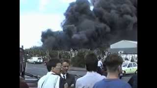 Bradford Stadium fire report  ITN News at 545  TVS 14051985 [upl. by Udele959]