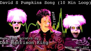 David S Pumpkins Song 10 Min Loop No Laughing On It [upl. by Siuqram]