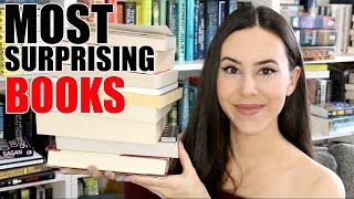 MOST SURPRISING BOOKS OF 2018  Books with Emily Fox [upl. by Agathy155]