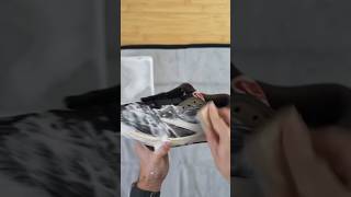 Travis Scott Jordan 1 Low Mocha Cleaning ASMR [upl. by Leiruh]