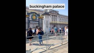 Buckingham Palace In London 🇬🇧 buckinghampalace london leicester minivlog short [upl. by Rosamund]