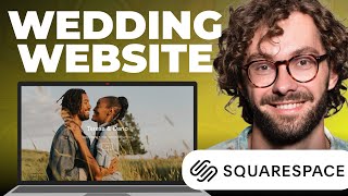 How To Make Wedding Website on Squarespace  Full Tutorial [upl. by Eniamrehs]