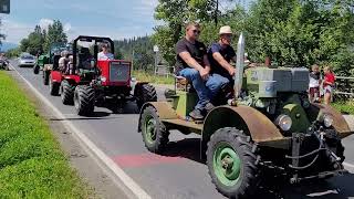 Parada traktorów SAM na zlocie w Stasikówce [upl. by Akemrehs]