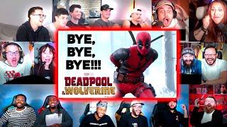 BYE BYE BYE Deapool amp Wolverine Reaction Mashup [upl. by Vergil]