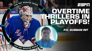 THE BEST HOCKEY WEVE SEEN IN A LONG TIME PK Subban REACTS to playoffs  The Pat McAfee Show [upl. by Virgilia222]