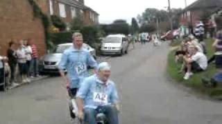 Wheelbarrow race Great Glen Leics 13811 [upl. by Eleanora200]