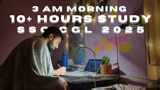 The Ultimate 10 Hours Study Routine  SSC CGL  STUDY WITH ASTIK [upl. by Luapnhoj591]