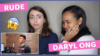 RUDE  MAGIC Cover by Daryl Ong quotRnB Versionquot REACTION [upl. by Ott422]