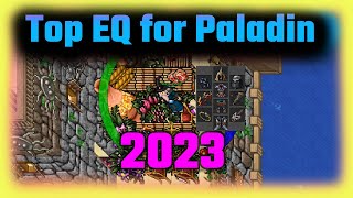 Top EQ Paladin  Tibia 2023 [upl. by Illil]