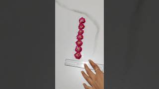 beautiful pressed bookmark making with flowers diy flowercraft shorts viral shortfeed flowers [upl. by Wahlstrom]