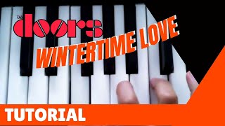 Wintertime Love  The Doors  Tutorial and Cover Vox Continental Piano Bass [upl. by Furgeson]