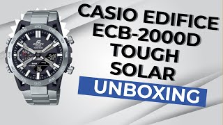 Discover the Modern Casio Edifice ECB2000D1AEF  Unboxing and first impressions [upl. by Seth]