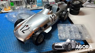 Build the 18 Scale Stirling Moss 1955 Mercedes W196R  Pack 12  Part 1  Completing the Vehicle [upl. by Itsyrk455]