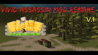 VIVID ASSASSIN MOD REmake V1  Mod for AOTTG [upl. by Eibocaj]