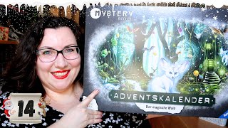 UNBOXING Ravensburger Adventskalender  Der magische Wald  Tag 14  Ist das eine Fledermaus [upl. by Mureil]