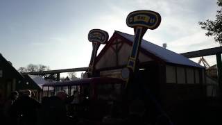 Bertie Bus Ride At Drayton Manor Theme Park 17 December 2016 [upl. by Pickens280]