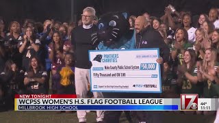 WCPSS womens high school flag football league [upl. by Lugo]