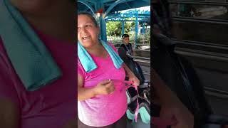 Icebreaker Seaworld Orlando test seat video for plus size riders [upl. by Brass]