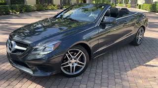 2014 Mercedes E350 Convertible FOR SALE [upl. by Arianne]