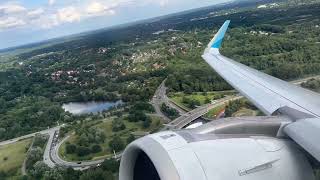 Eurowings A320neo takeoff Hamburg [upl. by Assyla]