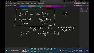 Logarithms Part 1 definition rules [upl. by Airbmak463]