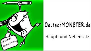 Haupt und Nebensatz richtig bilden Satzgefüge Konjunktionen [upl. by Ikairik299]