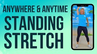 10 Minute Standing Stretching Exercises  Standing Stretch Routine That Can Be Done Anywhere [upl. by Menell]