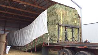 Unloading Hay the Easy Way [upl. by Niran323]