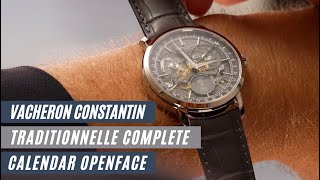 The Vacheron Constantin Traditionnelle Complete Calendar Openface [upl. by Daisi811]