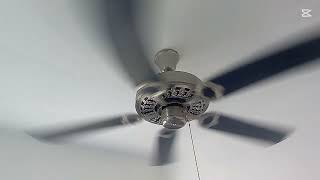 52quot Elmark mitsuyota 5272b8 ceiling fan  medium speed [upl. by Akcirderf]