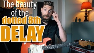 The dotted 8th note delay trick [upl. by Seuqramed22]