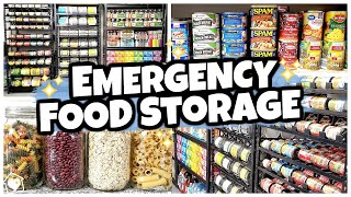 20 Foods I Keep in MY SECRET PREPPER PANTRY Food Storage 101 [upl. by Ahsiken]