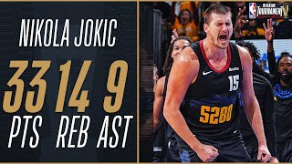 Nikola Jokics 33 PTS EFFICIENT DoubleDouble Performance 🏆 November 3 2023 [upl. by Schlessel]