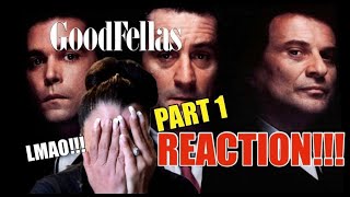 GOODFELLAS “1990 Filmquot  REACTION Part 1 [upl. by Siuqcram]