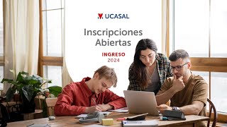 Universidad Ucasal  Inscripciones 2024 [upl. by Bartlett33]