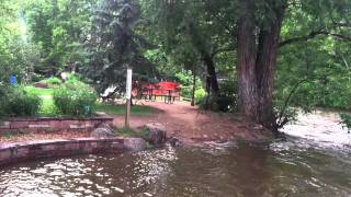 Boulder Creek Flooding [upl. by Aicilak]