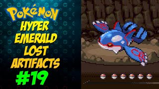 A FÚRIA DE KYOGRE  POKEMON HYPER EMERALD LOST ARTIFACTS 19 [upl. by Edmea]