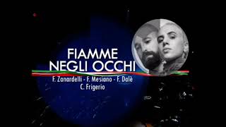 ComaCose  Fiamme negli occhi audio live at Sanremo 2021 [upl. by Adnilema]