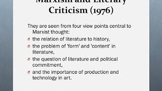 Terry Eagleton  Marxism and Literary Criticism  Author as Producer  Analysis  Cultural Studies [upl. by Hofmann]