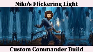 Custom Commander Build  Nikos Flickering LIght  Commander Deck Tech [upl. by Anoed]