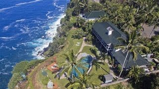 Enchanting Oceanfront Estate in Haiku Hawaii [upl. by Ahsenyt]