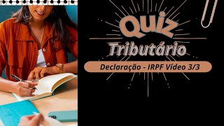 Declaração de IRPF  Ganho de Capital Renda Variável Calculo de Imposto [upl. by Issie]