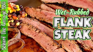 Flank Steak Recipe  Black Bean Salsa  Weber Summit Kamado [upl. by Salkin]