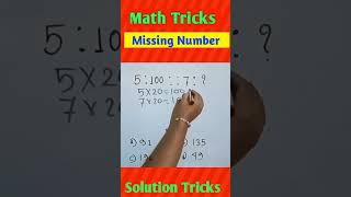 missing number kaise nikale।। missing number reasoning।।ytshorts [upl. by Anaele]